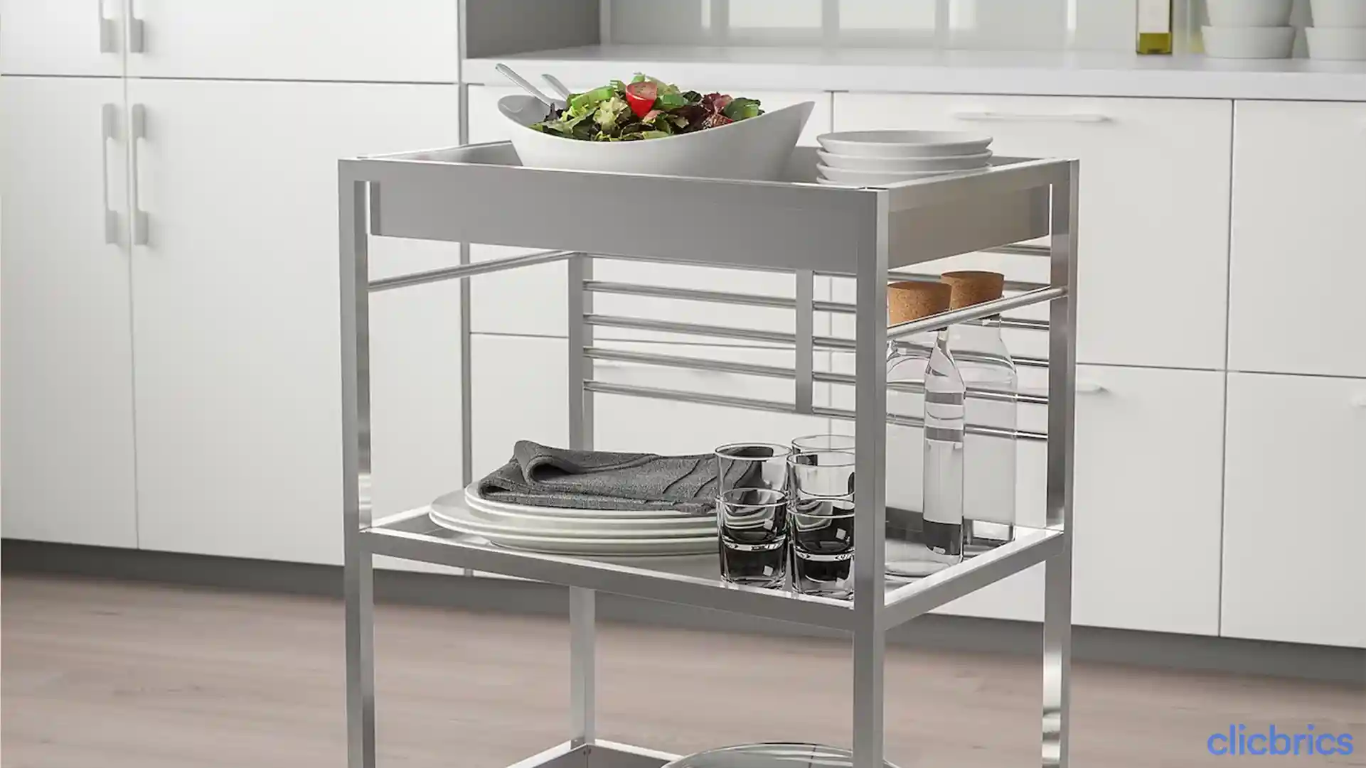 modular kitchen trolley design